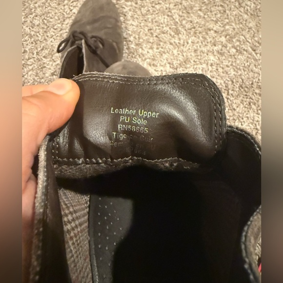 Nordstrom 1901 Made  in Italy Suede Leather Brown Chukka Boots , size 8.5 US - Picture 3 of 9